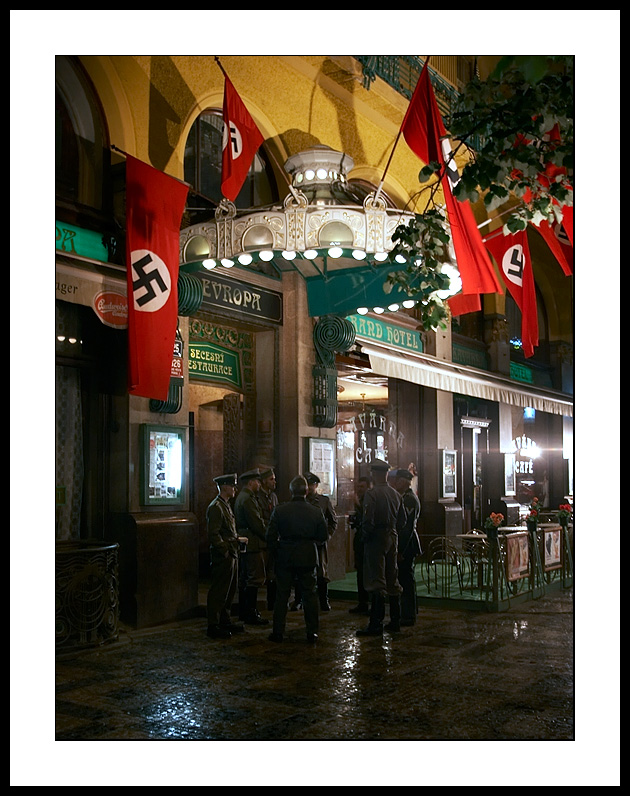 WW2 Film shot in Prague