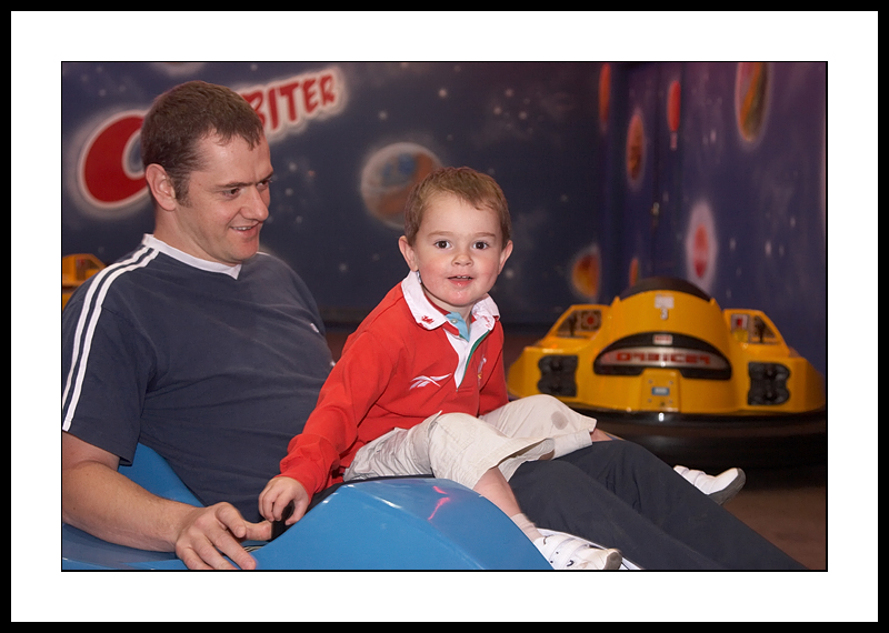 On the dodgems