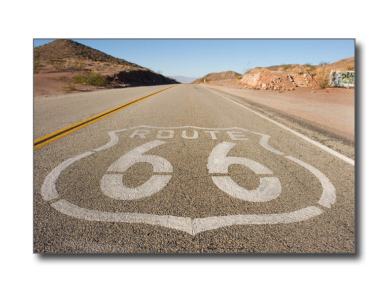 Route 66, The 'Mother Road'Cadiz Summit, CA
