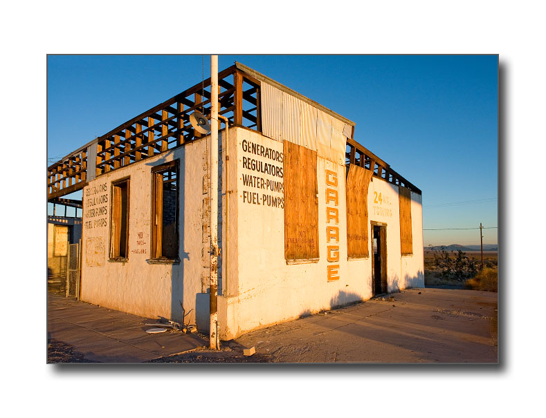 Abandoned GarageLudlow, CA