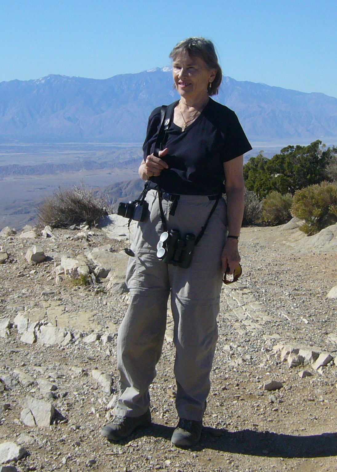 Jane at Joshua Tree Overlook