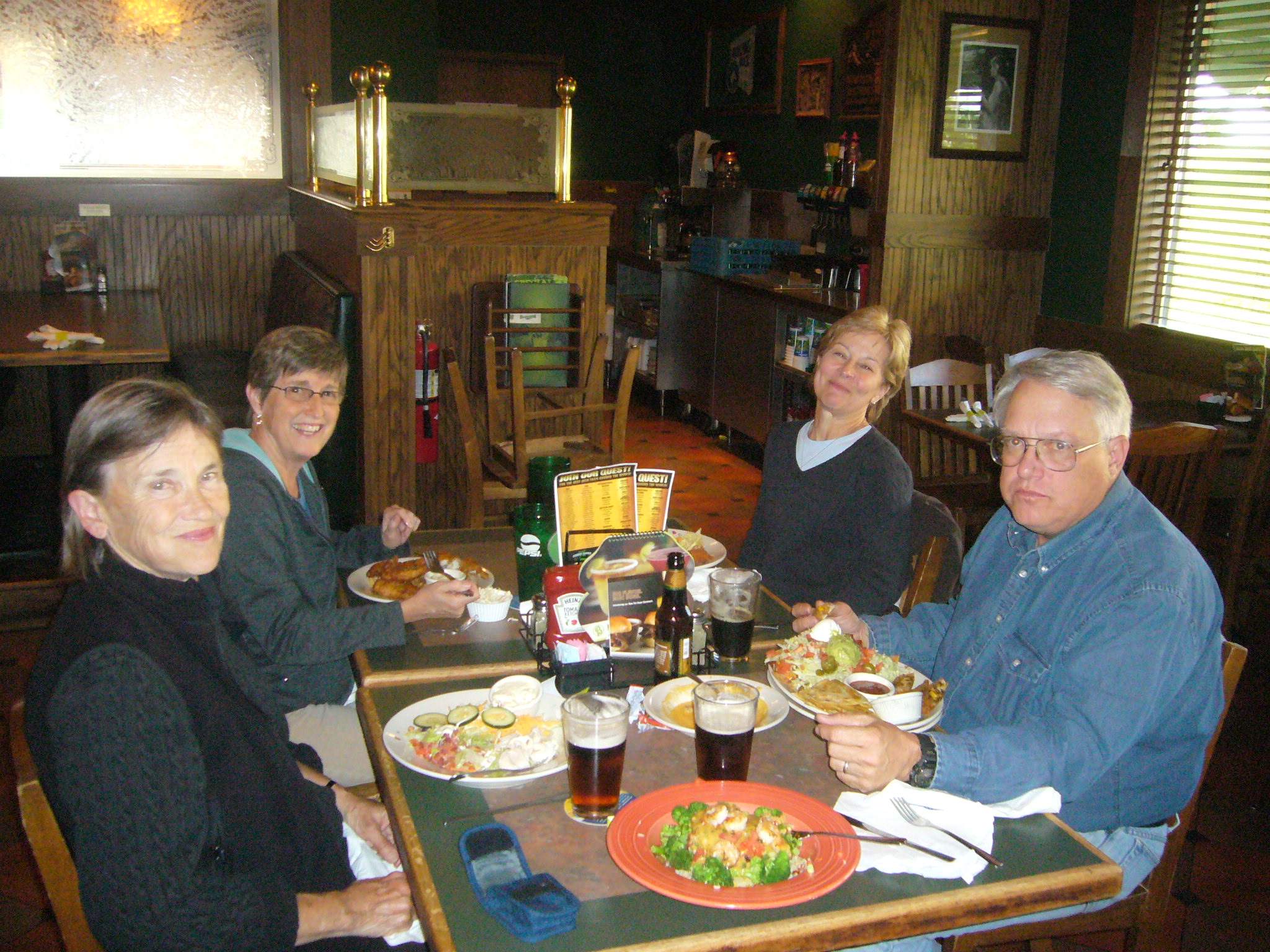 Us at dinner