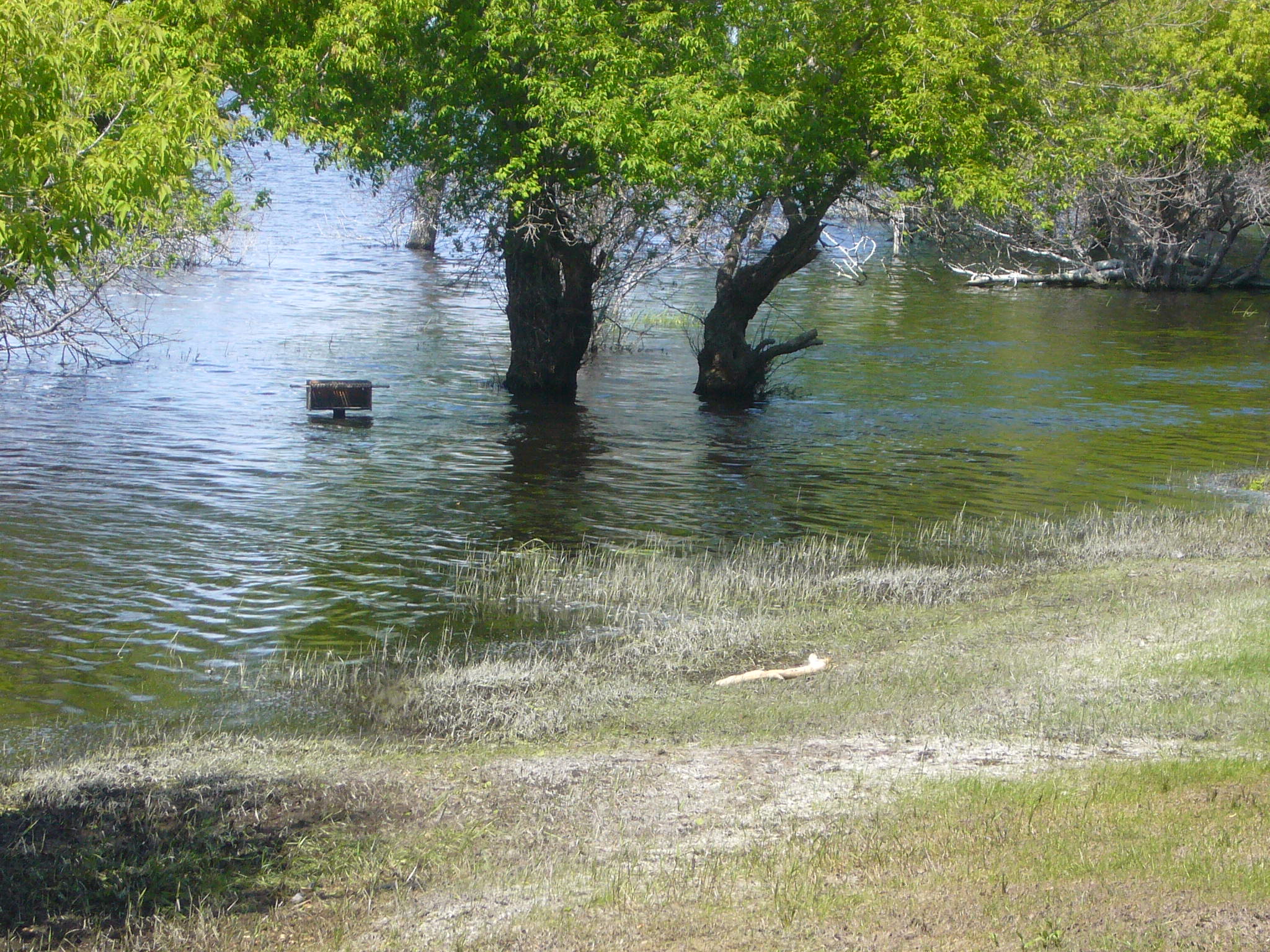 Flooding at Chase Lake