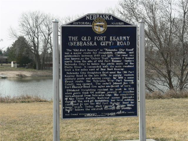 Old Fort Kearney Marker