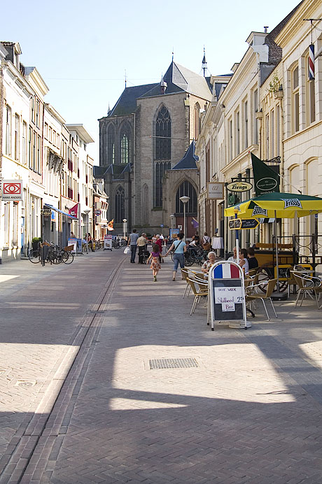 Bovenkerk seen from Oudestraat