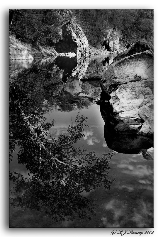 Reflection of Great Fallls