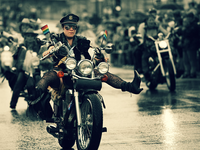 bikers and pride