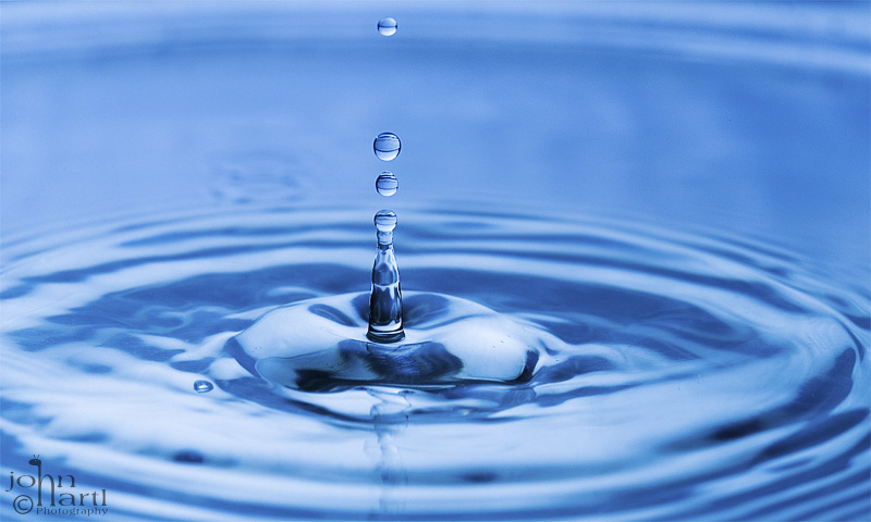 droplet pile
