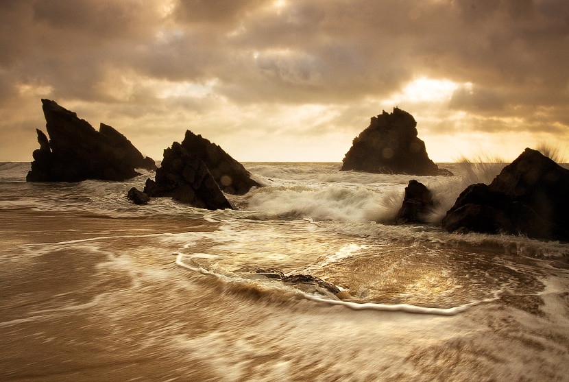 adraga cliffs