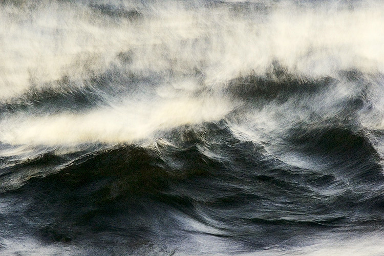 rough water