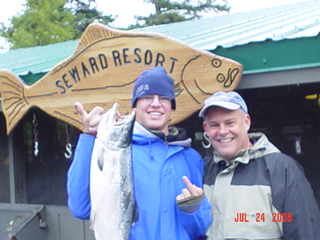 Paul & Dad mighty proud!