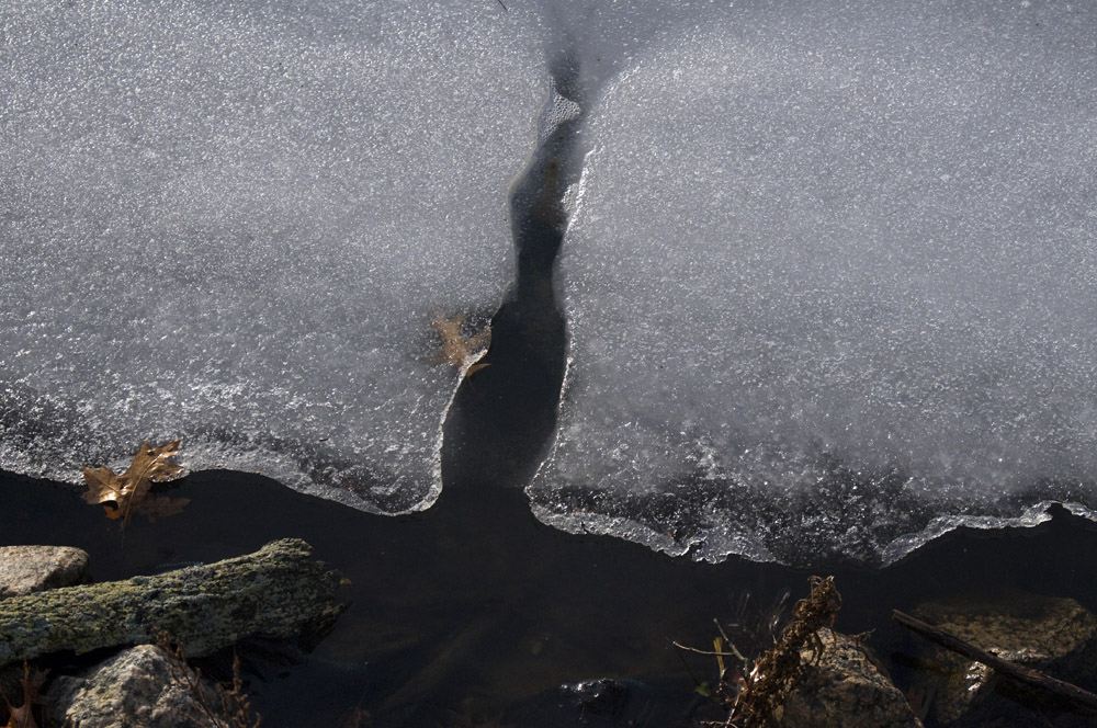Melting ice
