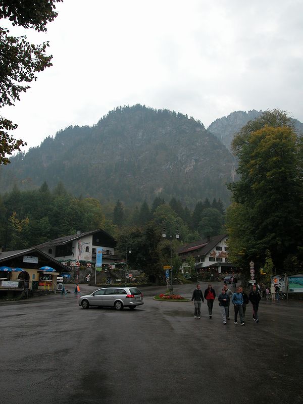 Car park near Neueschwanstein