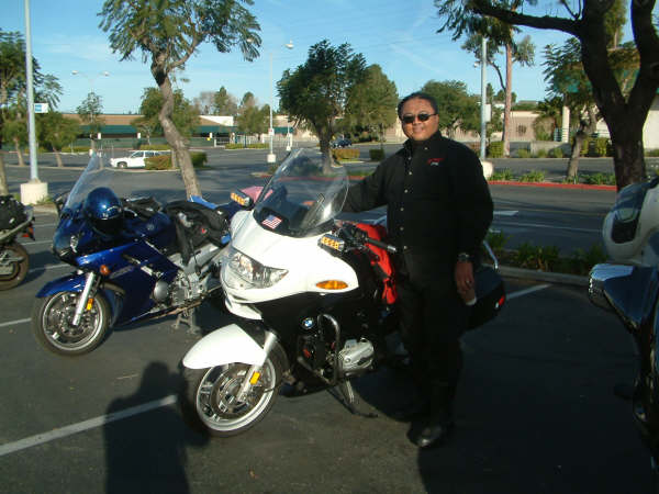 Lou and his BMW