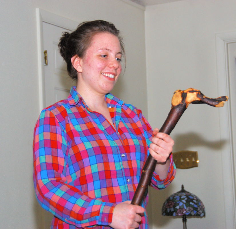 pbase Joan and duck walking stick.jpg