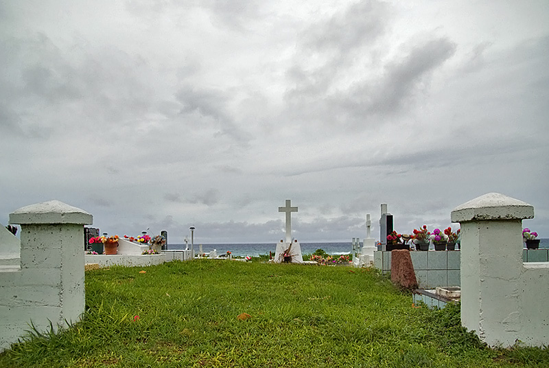 Cross, across from church #1