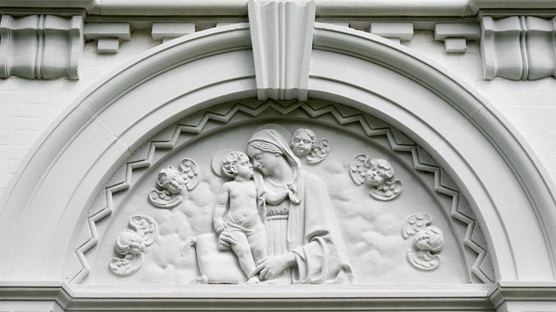 Modona and child, Cuero, Texas