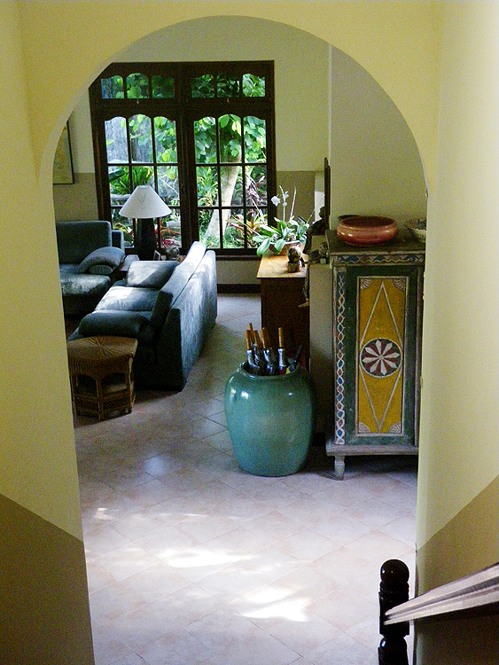 View of interior, Castello Jasper