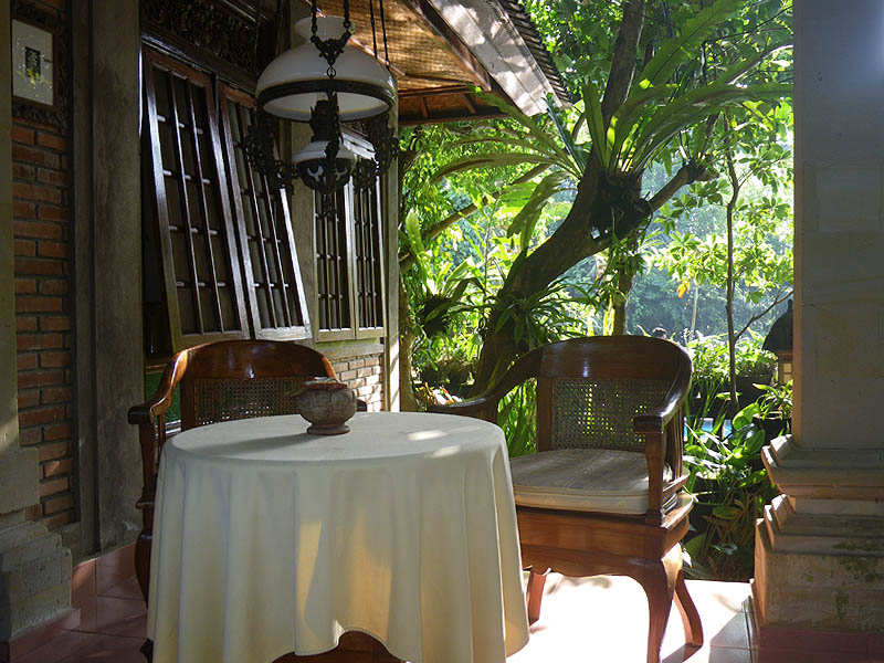 Verandah outside our room, Ketut's Place