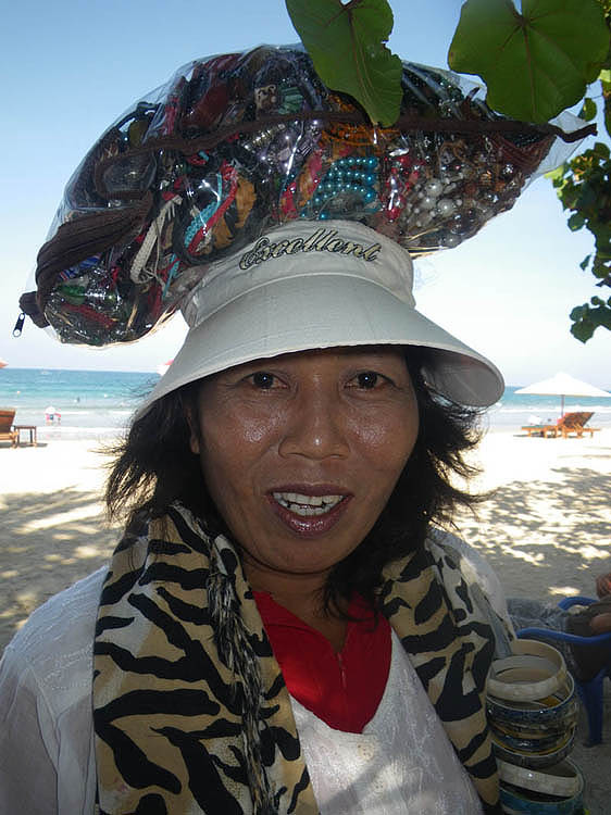 Local beach vendor