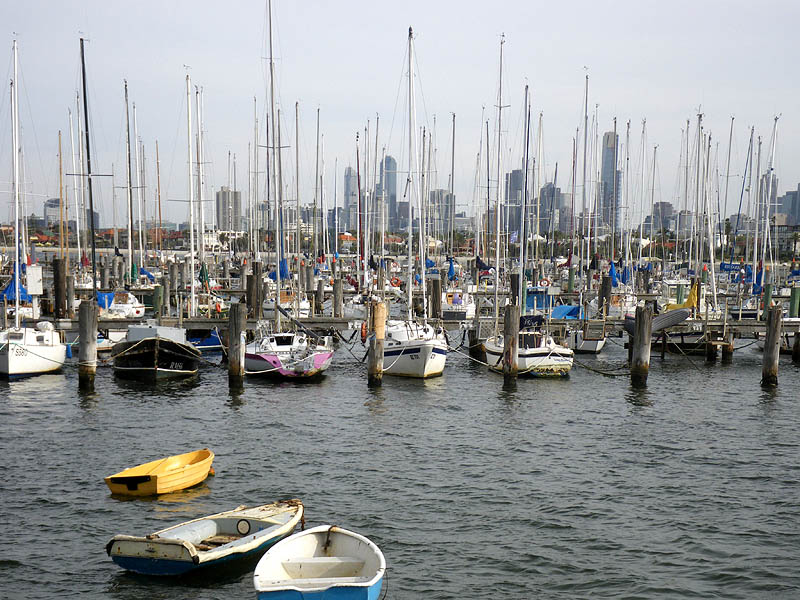 Melbourne, view from St Kilda pier