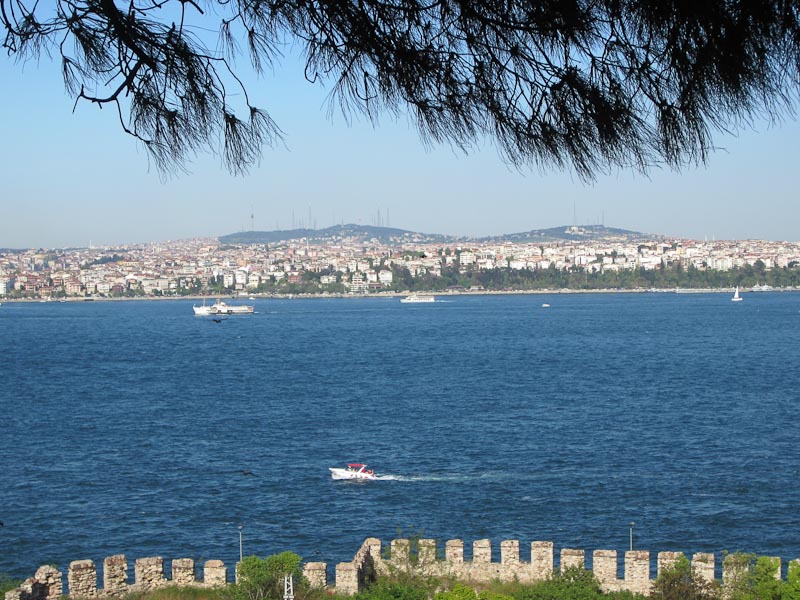 Sea of Marmara from the Topkapi Palace