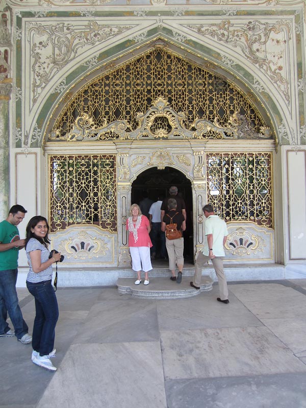 Topkapi Palace, at the entrance to the Queen Mother's House