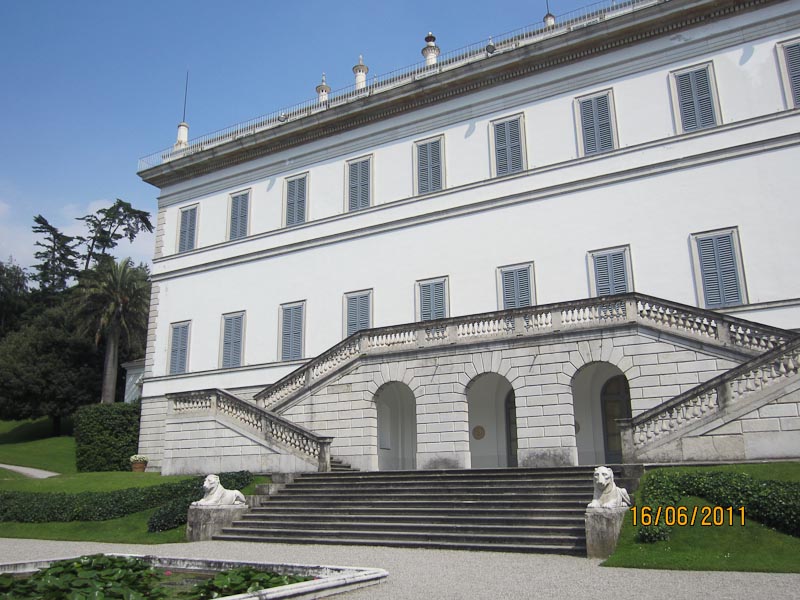 Villa Melzi, front