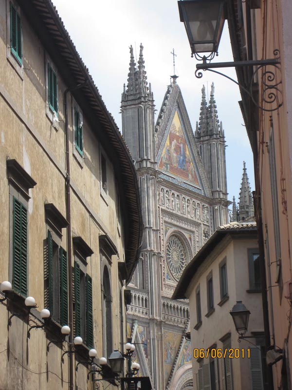 Orvieto,  Cathedral view