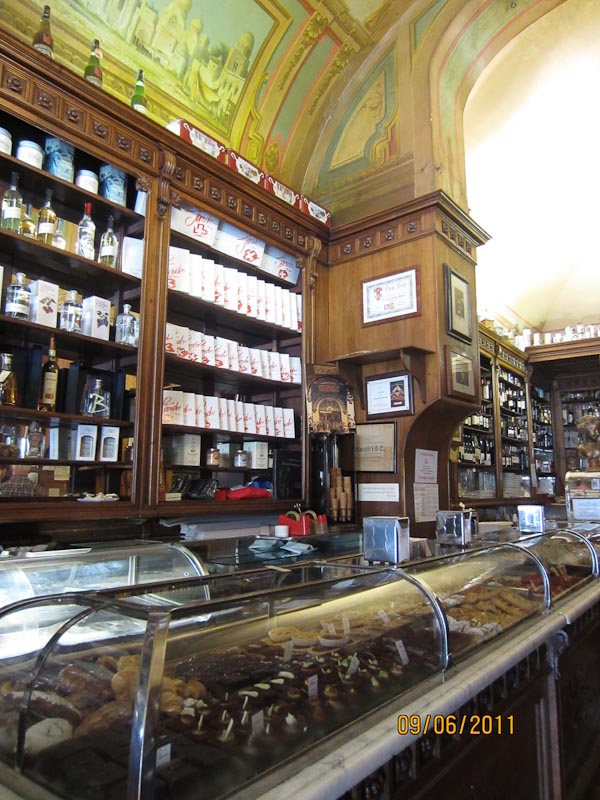 Perugia,  Cafe Sandri