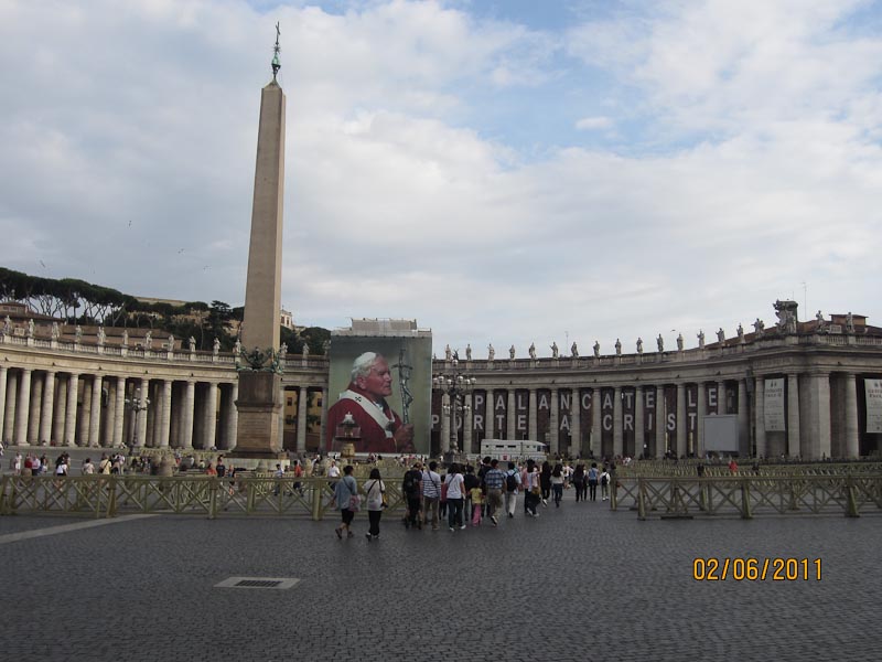 Wide view, St Peters Basilica