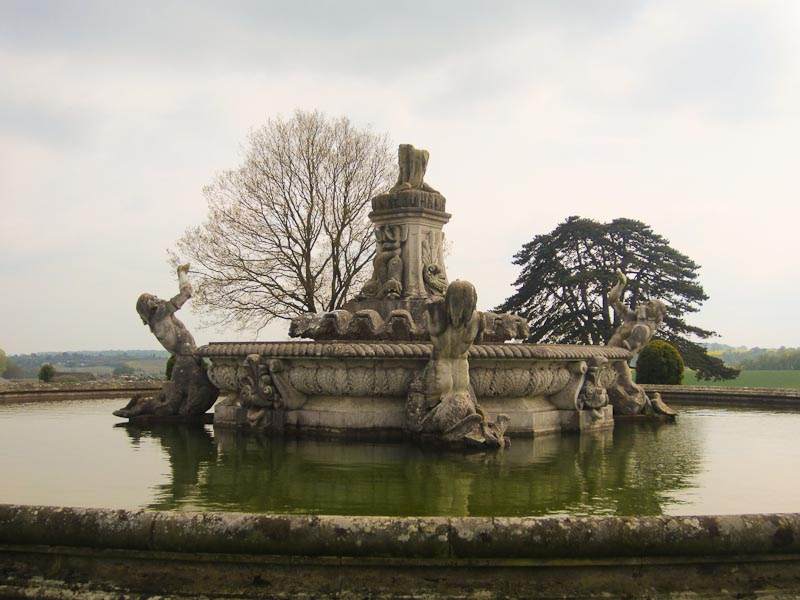Witley Court, fountain detail