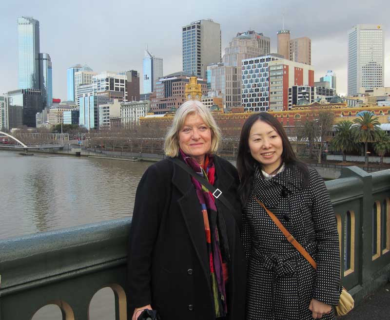 Melbourne, Princes Bridge 2012
