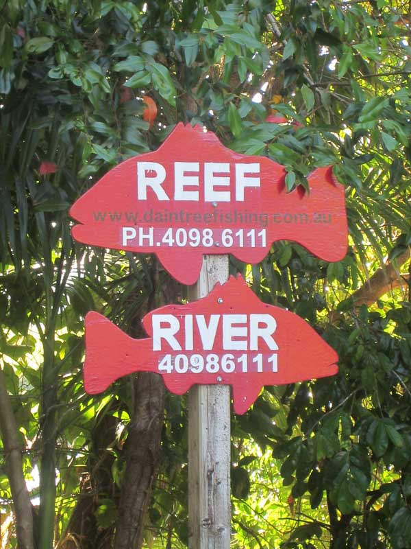 River and Reef - directions, Daintree