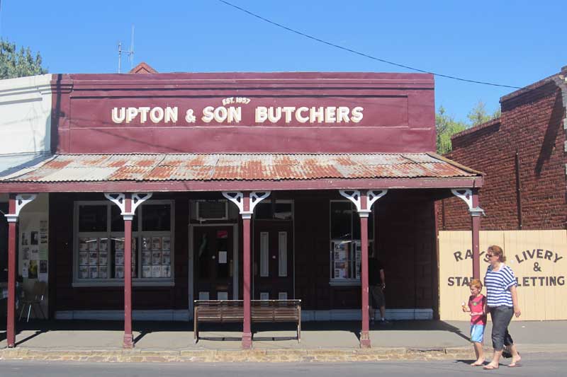 Upton's Butcher Shop,1858, Maldon