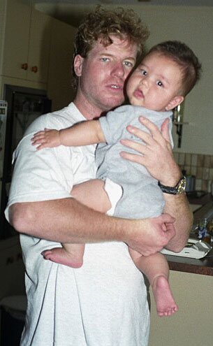 Tim and Max, 6 months, Nov. 1997