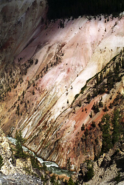 Artists Point on the Yellowstone River, Yellowstone NP, Wyoming