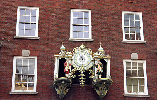 Fortnum and Mason Clock, London