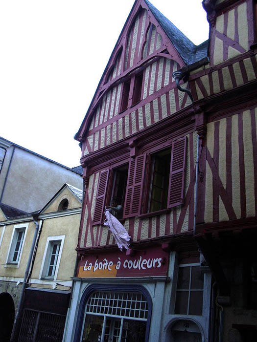 Half - timbered house, Laval