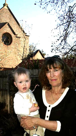 Brenda and grandbaby, Alex