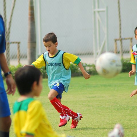 Keen footballer