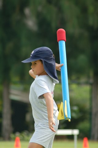 Javelin, School Sports Day, Feb 2008