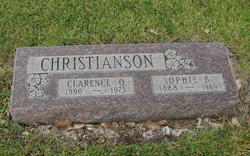 Clarence Oscar Christianson Iowa 1890  Aug 1973
