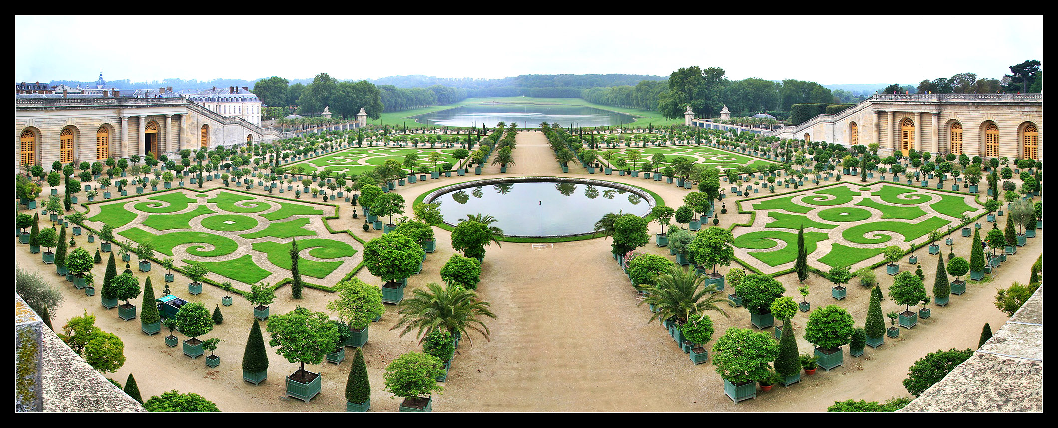 Jardines de Versalles (Panorama)