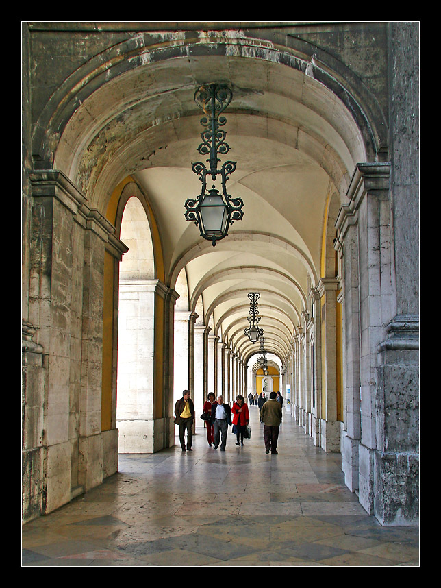 Soportales de la Plaza del Comercio