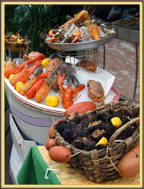 Fish Market In Nice, Provence