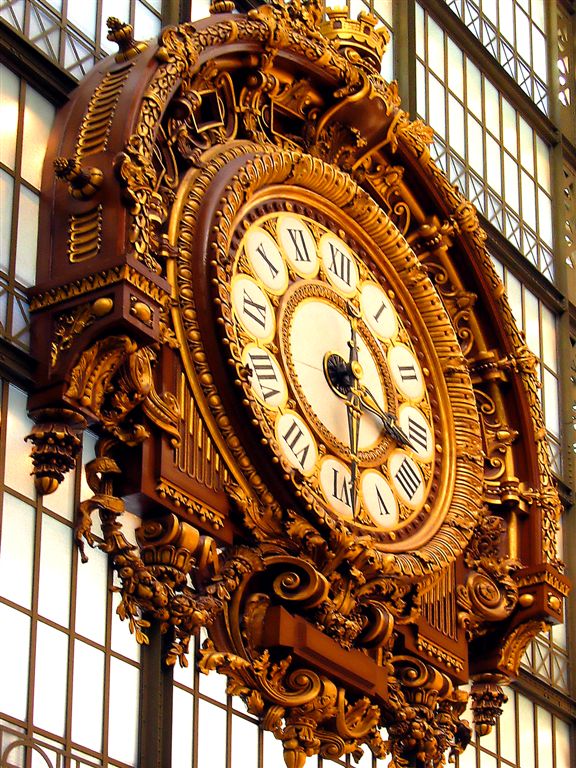 Grand Horloge In Musee DOrsay