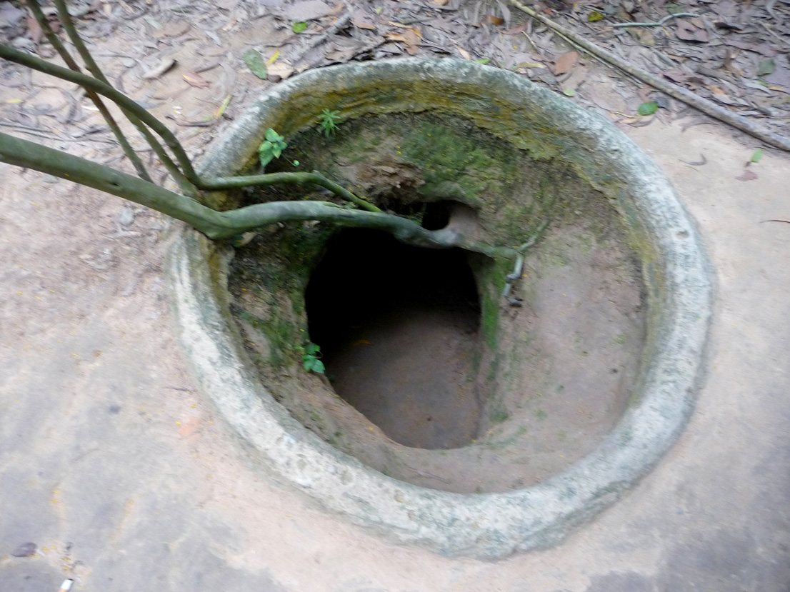 During the Vietnam War, this entrance would not have been exposed.