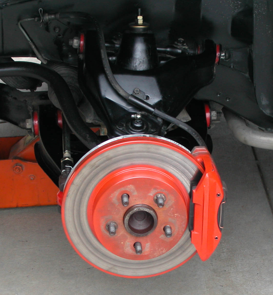 Front Left Suspension