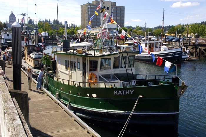 Harbor days -  large tug